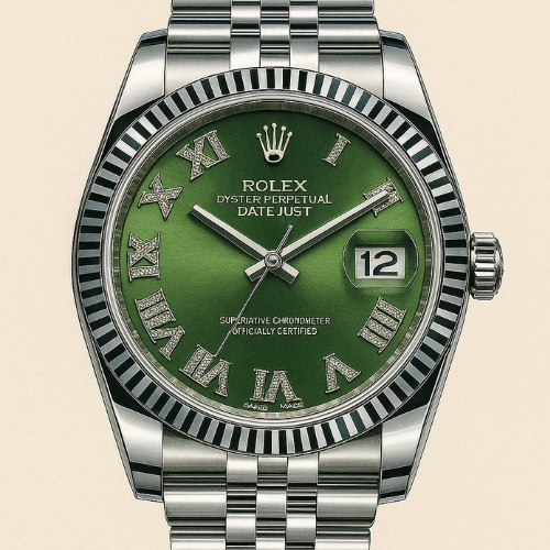 Luxury Datejust 36 Fluted Mint Dial